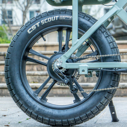 Optional Battery Capacity: 17AH and 21 Ah