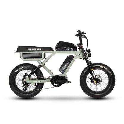 FLASH-Moped Extreme Torque Mid-Drive Electric Bike Lunar Dust