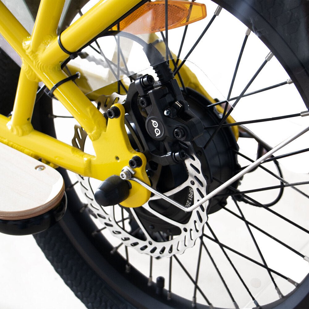 BRAKES: TEKTRO disc brake, 160mm disc