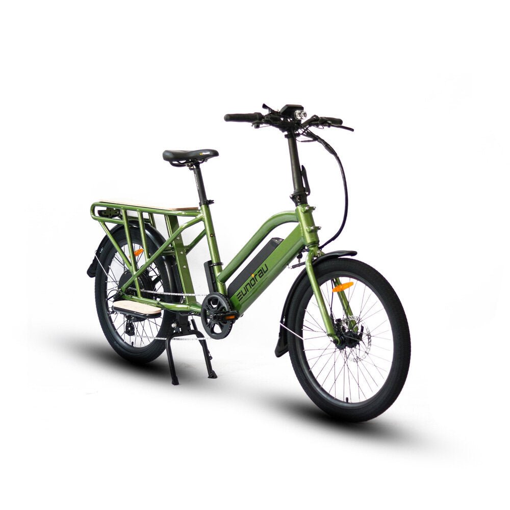 MAX-CARGO Delivery Green Electric Work Bike Electric Bike - Secondary View