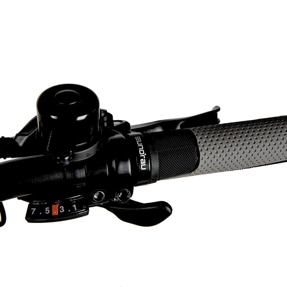 Handlebar: Adjustable Stem for Comfort - Matte Black