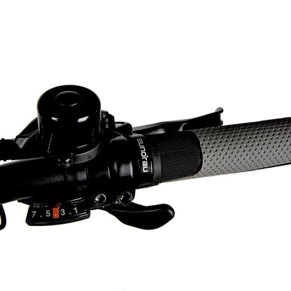 Handlebar: Adjustable Stem for Comfort - Matte Black