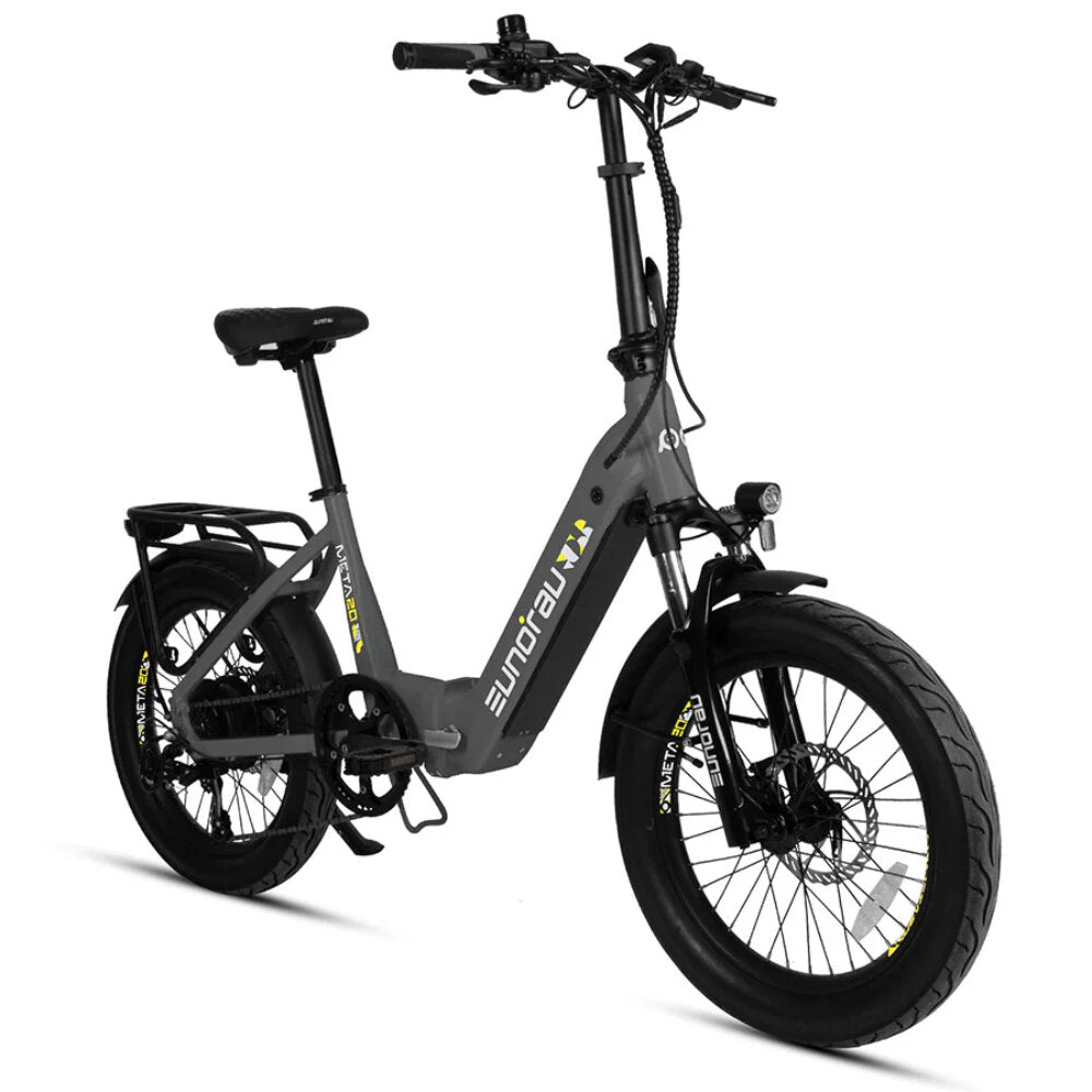 META FOLDABLE Step-Thru Dark Charcoal eBIKE Electric Bike - Secondary View