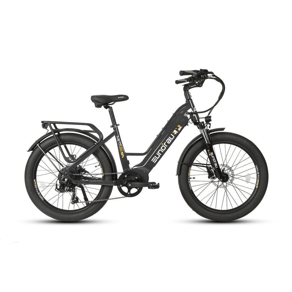 META26 Step-Thru Dark Charcoal City eBike Electric Bike - Primary View