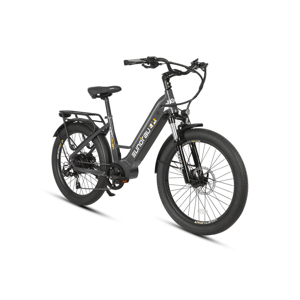 META26 Step-Thru Dark Charcoal City eBike Electric Bike - Secondary View