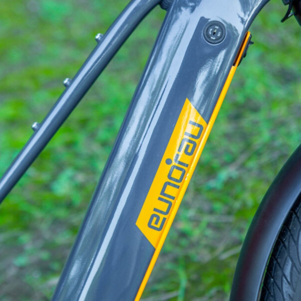 13Ah battery integrated in the downtube