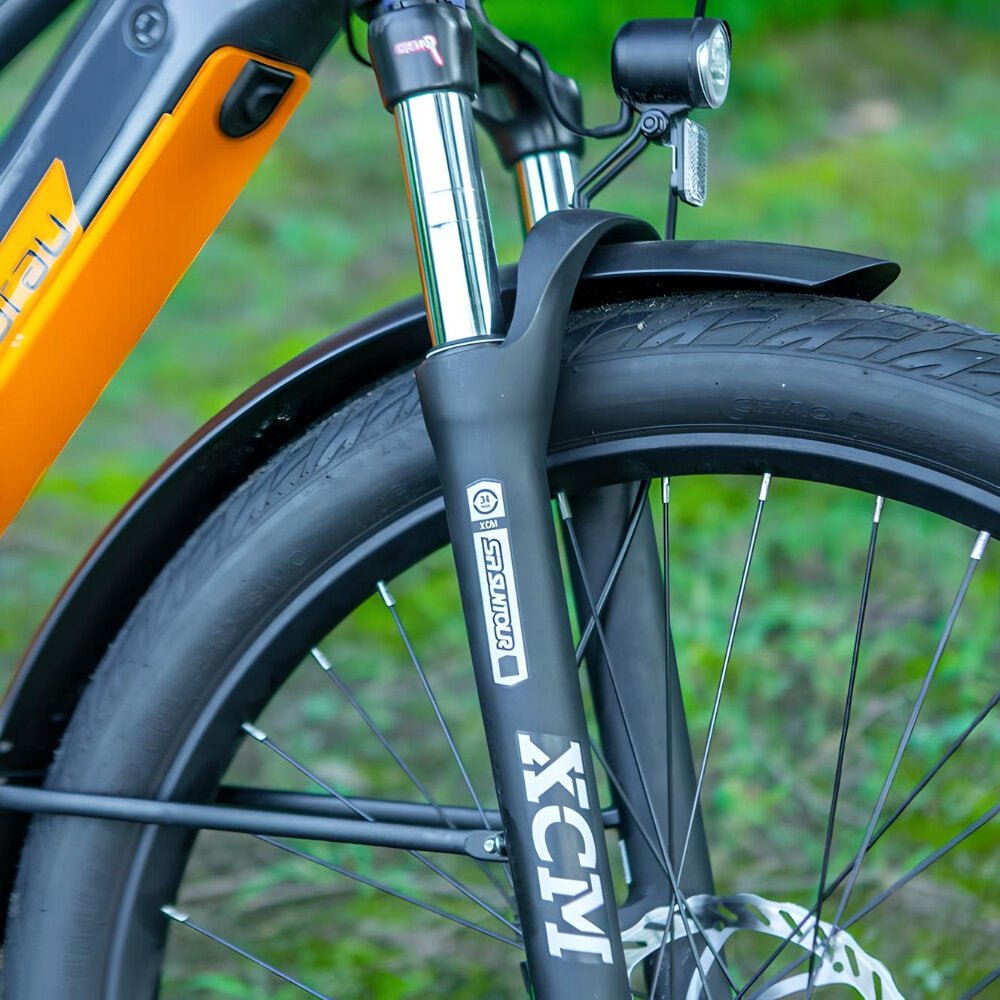 Pedal Assist Level Syncs with the Eunorau app for social networking