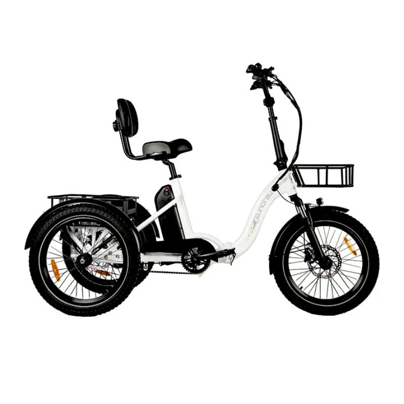 ONE-TRIKE Foldable Snow White - eTrike Electric Bike - Primary View