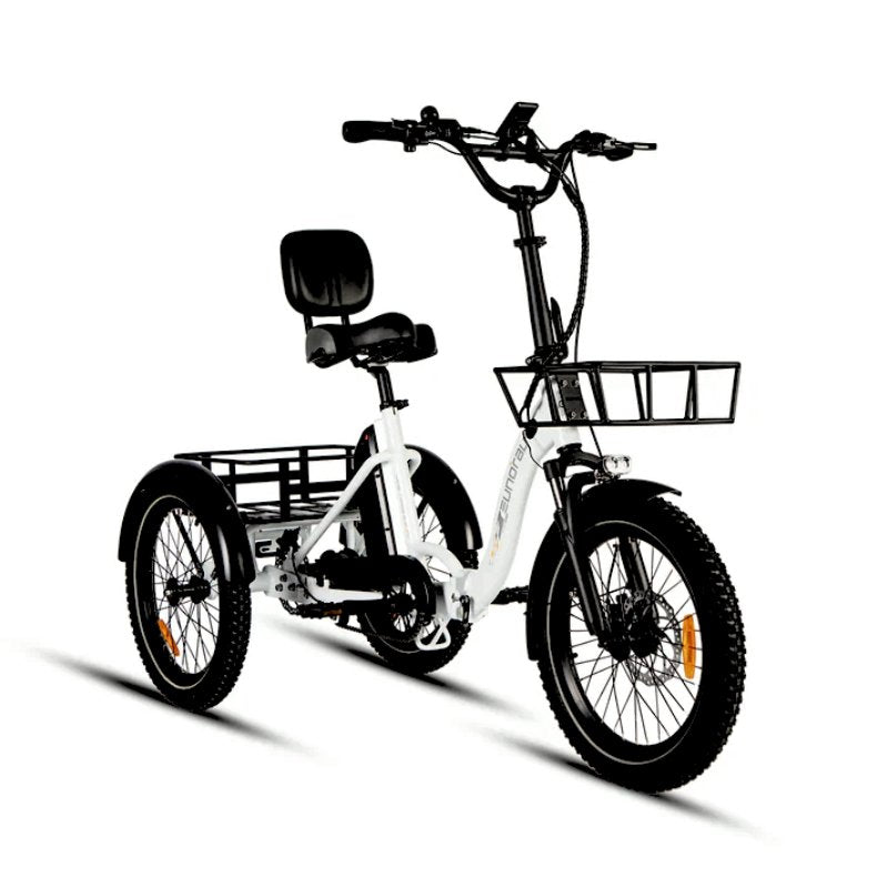 ONE-TRIKE Foldable Snow White - eTrike Electric Bike - Secondary View