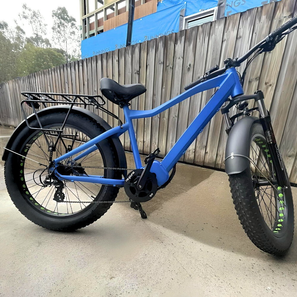 FAT-HD 1000W Mid-Drive 4inch Kenda Krusade Fat Tire 160Nm Torque E-Bike