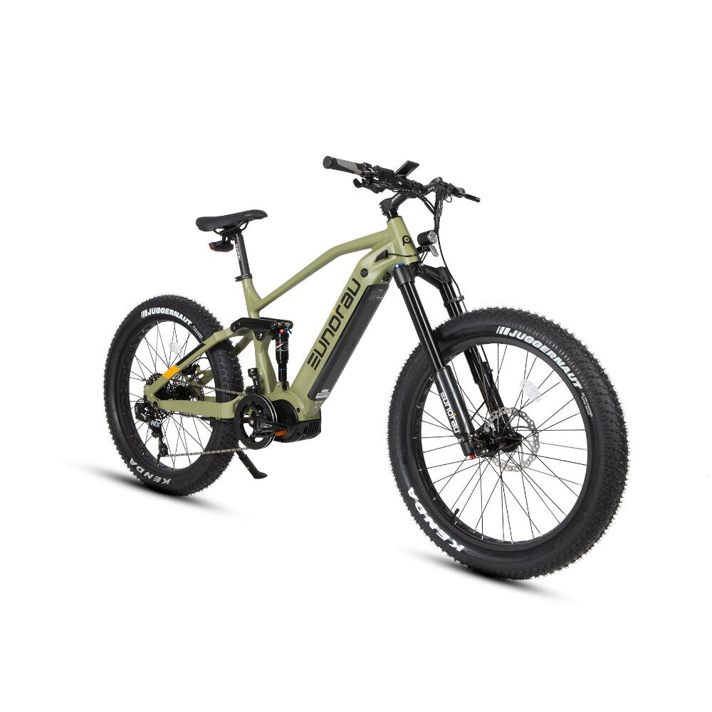 SPECTER-S 19-in Green eBike - Extra Battery Electric Bike - Secondary View