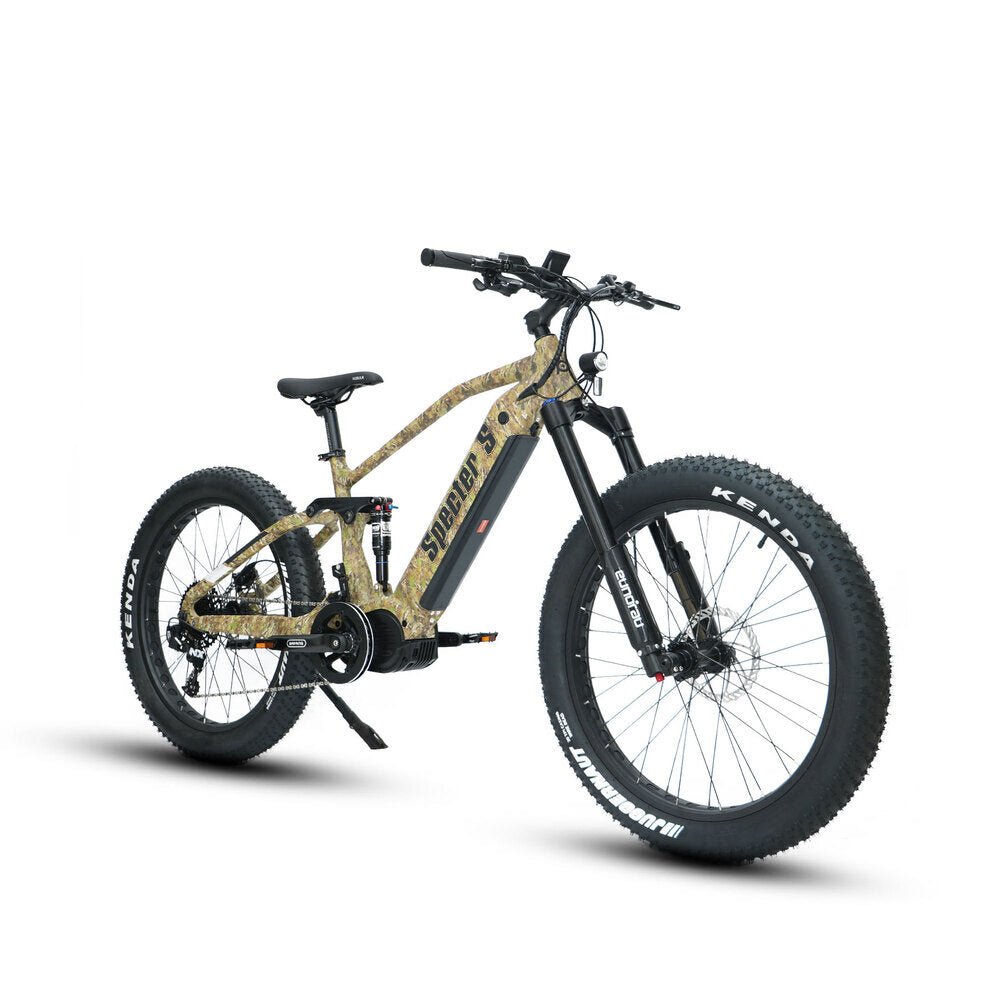SPECTER-S 19-in Camo eBike - Extra Battery Electric Bike - Secondary View