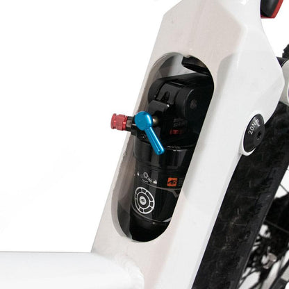 Rear Shock Travel: 165mm