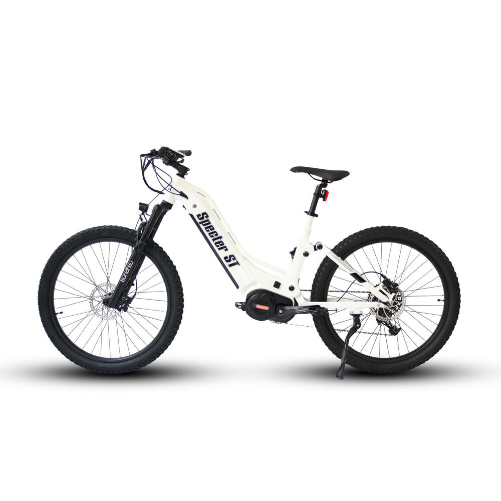 SPECTER-ST-2023 Full Suspension 1000W Mid-Drive eMTB White