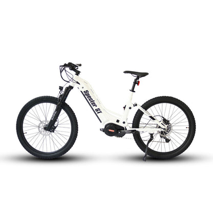 SPECTER-ST-2023 Full Suspension 1000W Mid-Drive eMTB White