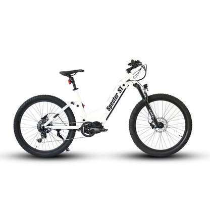 SPECTER-ST-2023 Full Suspension 1000W Mid-Drive eMTB White