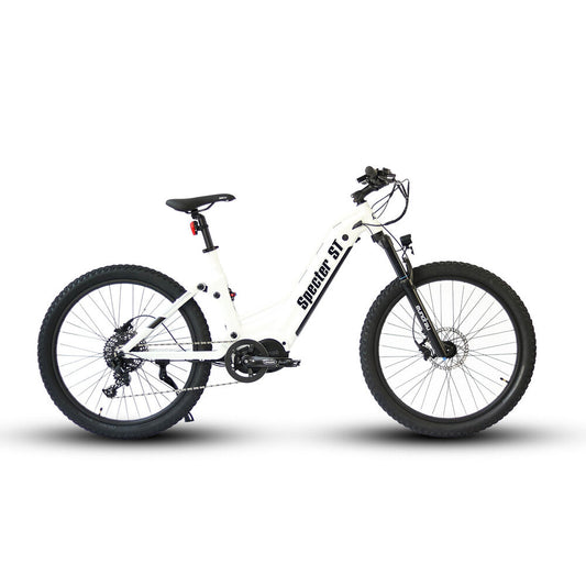 SPECTER-ST-2024 Full Suspension 1000 W Mid-Drive eMTB White