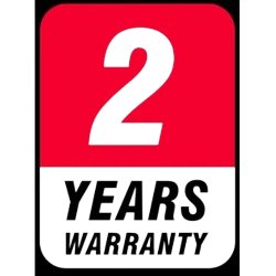 Two Year motor, battery, electrical components warranty