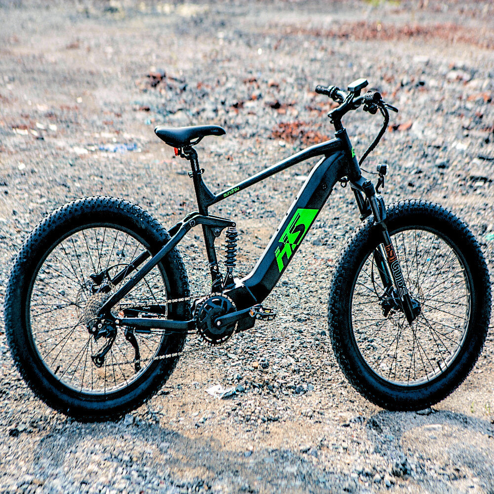 FAT-HS Mid-Drive Mountain eBike 160 Torque 4 inch Fat Tire