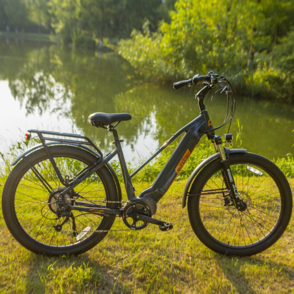 META275 Step-Thru City-Commuter E-Bike 900W Peak Power Gray