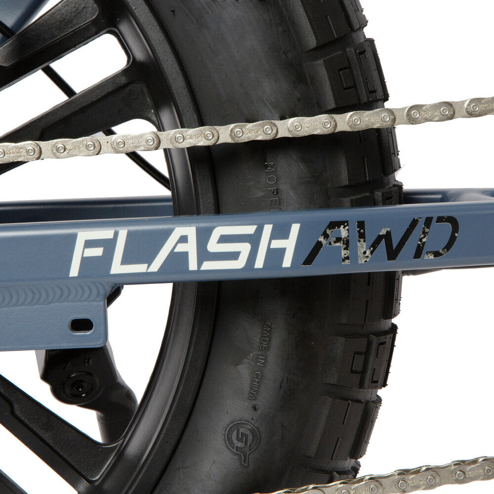 FLASH-Moped Rear/Dual/Mid-Drive Extreme-Torque Electric-Bike