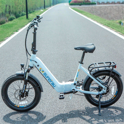 META FOLDABLE 48V 500W HUB MOTOR 20x3 55Nm ELECTRIC BIKE