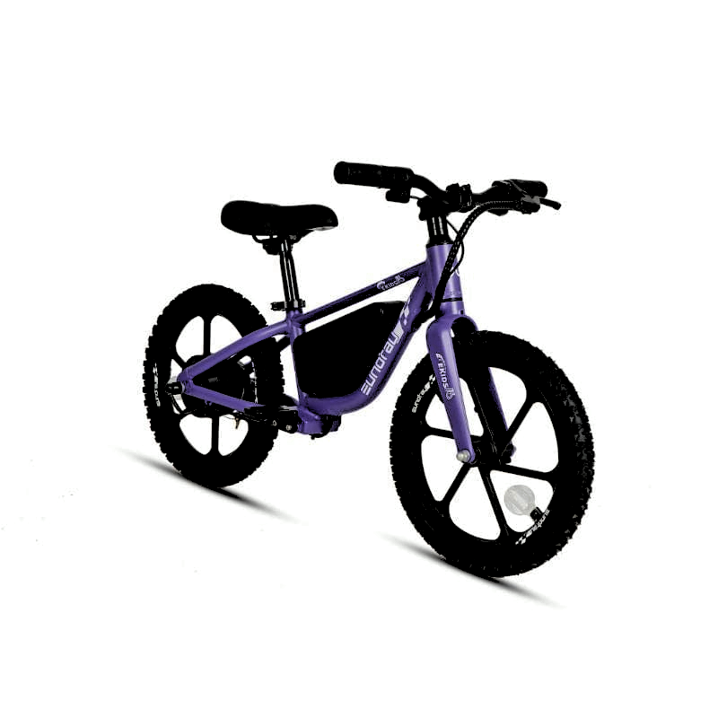 E-Kids Purple Balance Electric Bike