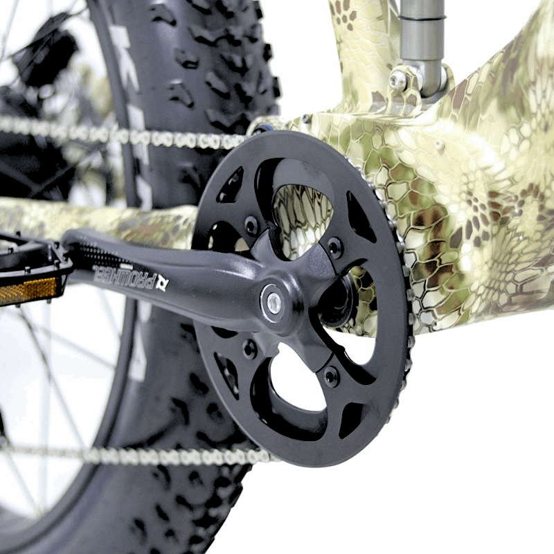 DEFENDER-S 4"Tire Full Suspension 1500W All-Wheel-Drive Mountain eBike