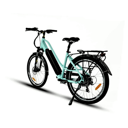 E-TORQUE Step-Thru Aquamarine City Commuting with 60 Torque eBike