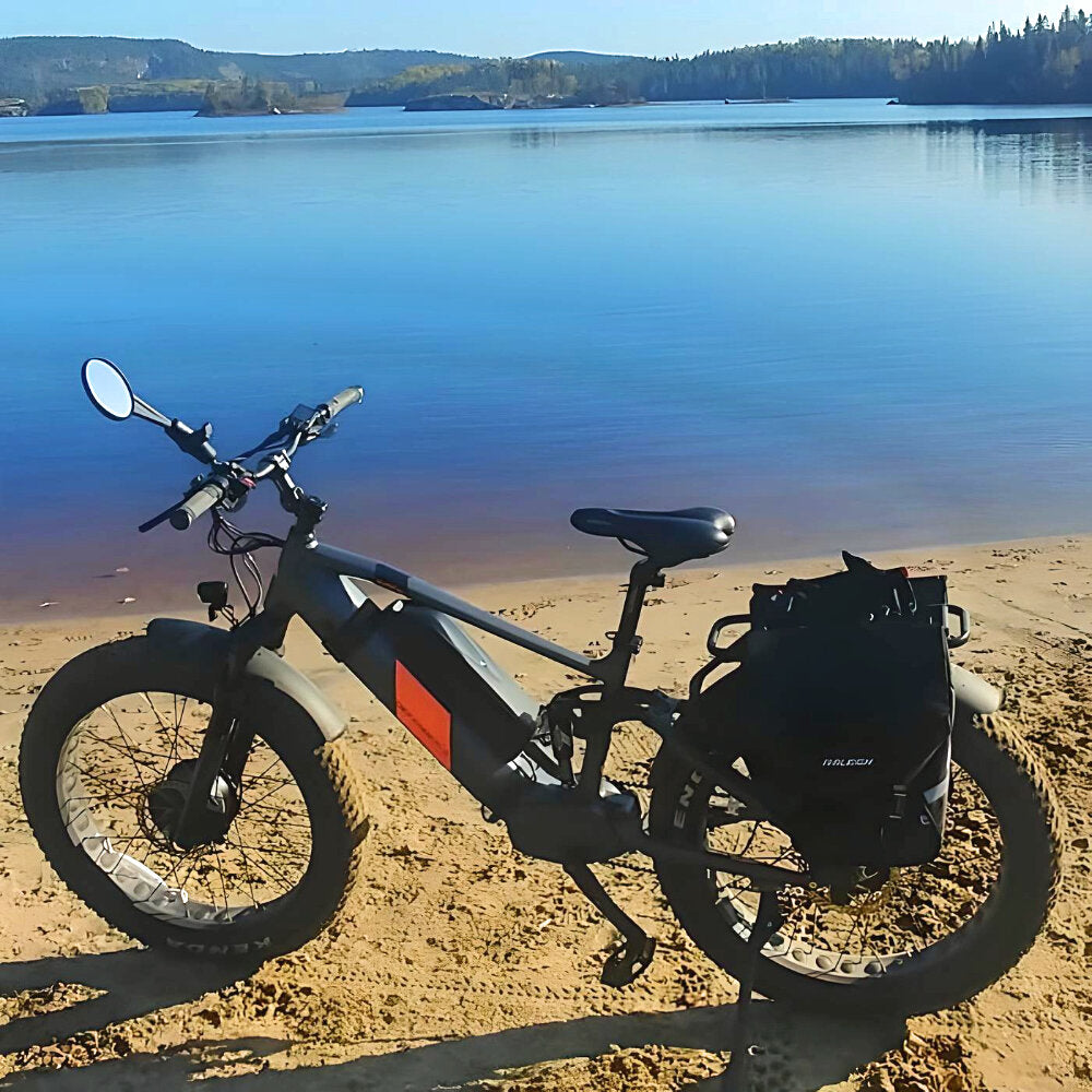 DEFENDER-S AWD 17/19in Forest Cobra/Gray/Black Mountain Electric Bike