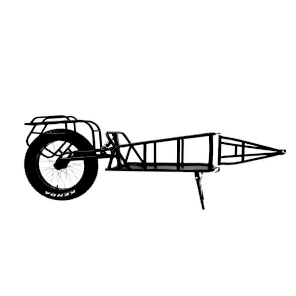 E-Bike One Wheel Trailer  Material: Steel