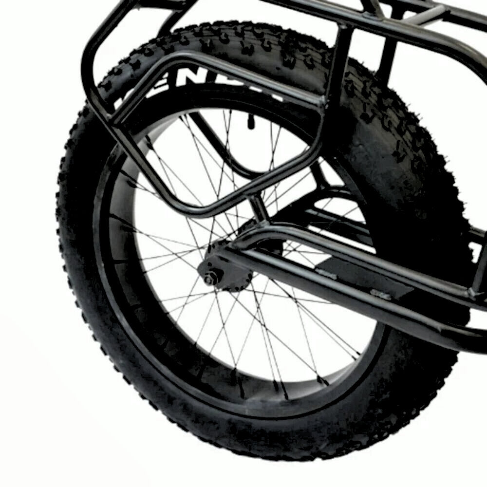 E-Bike One Wheel Trailer Size: 20x4 inch Fat Tire