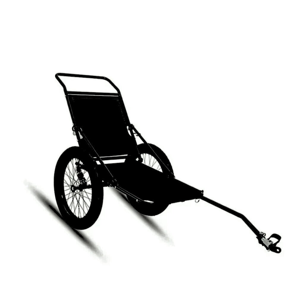 E-Bike Two Wheel Trailer Color: Black