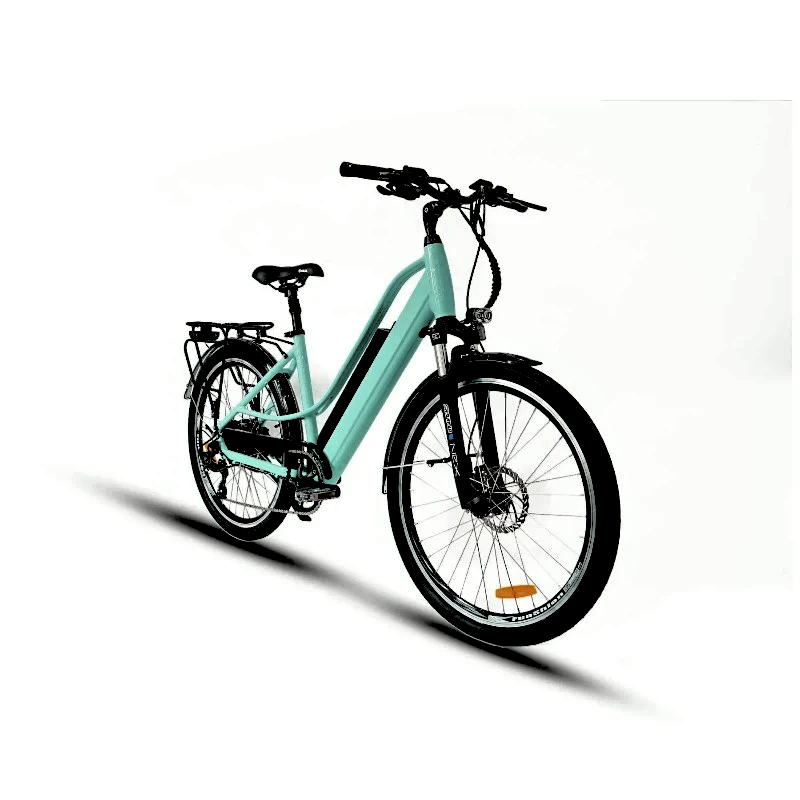 E-TORQUE Step-Thru Aquamarine City Commuting with 60 Torque eBike