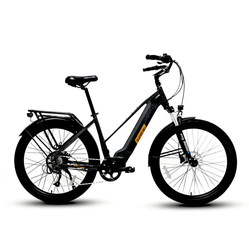 META Step-Thru Red 900W Peak Power City Commuting eBike