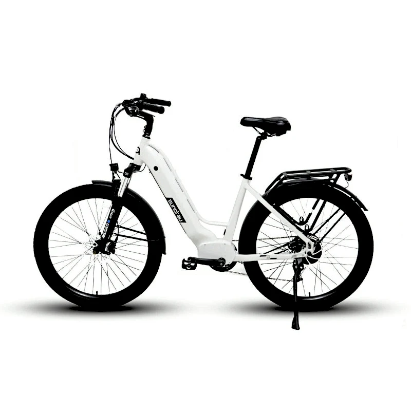 META Step-Thru Red 900W Peak Power City Commuting eBike