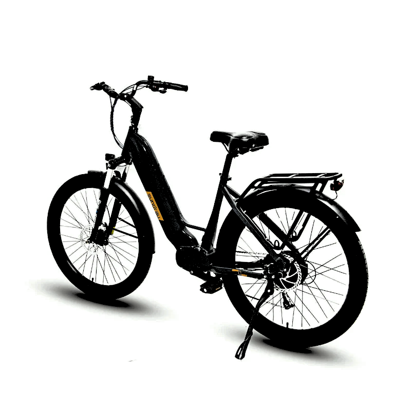 META275 Step-Thru City Commuting Electric Bike Red/White/Gray