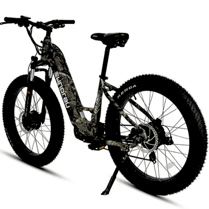 FAT-AWD E-Bike Dual Motor Long Range Step-Thru and Step-Over