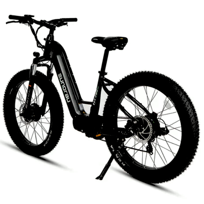 FAT-AWD 26x4 KENDA Tires Dual 1000W Motor Long Range Step-Over E-Bike