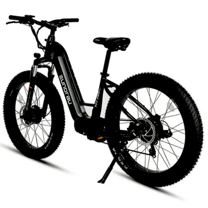 FAT-AWD E-Bike Dual Motor Long Range Step-Over