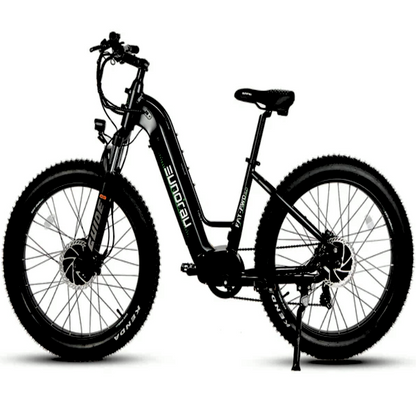 FAT-AWD E-Bike Dual Motor Long Range High Step-Thru Black