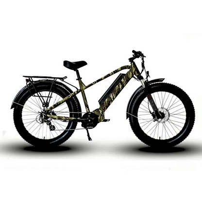 FAT-HD 1000W Mid-Drive 4inch Kenda Krusade Fat Tire 160Nm Torque E-Bike