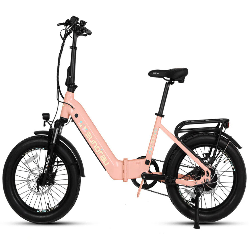 META FOLDABLE 48V 500W HUB MOTOR 20x3 55Nm ELECTRIC BIKE