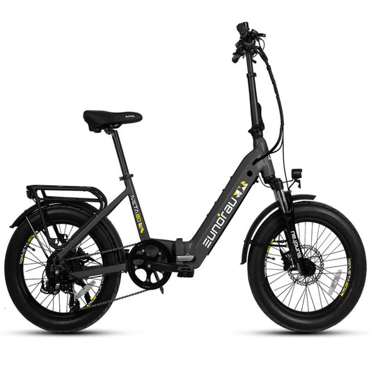 META FOLDABLE 48V 500W 20x3 55Nm ELECTRIC BIKE Dark Charcoal