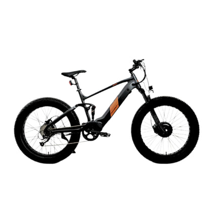 DEFENDER-S AWD 17/19in Forest Cobra/Gray/Black Mountain Electric Bike