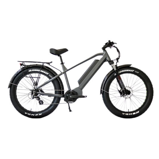 FAT-HD 1000W Mid-Drive 4inch Kenda Krusade Fat Tire 160Nm Torque E-Bike